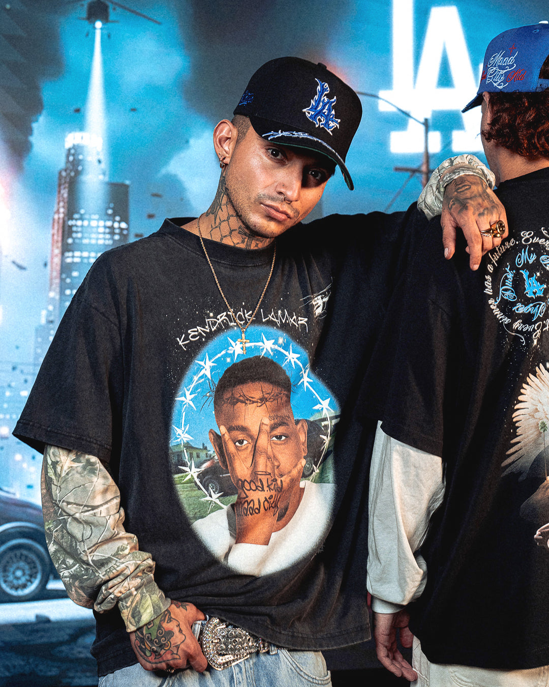 "GOOD KID MAAD CITY" REAL- TREE LONG SLEEVE
