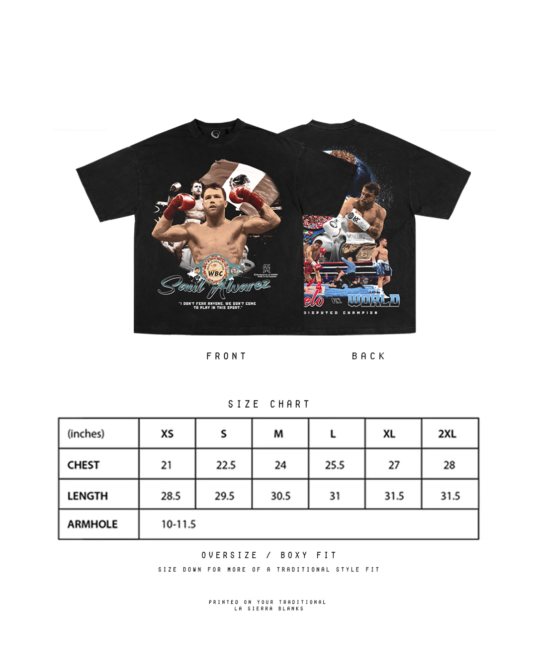 "CANELO VS THE WORLD" TEE