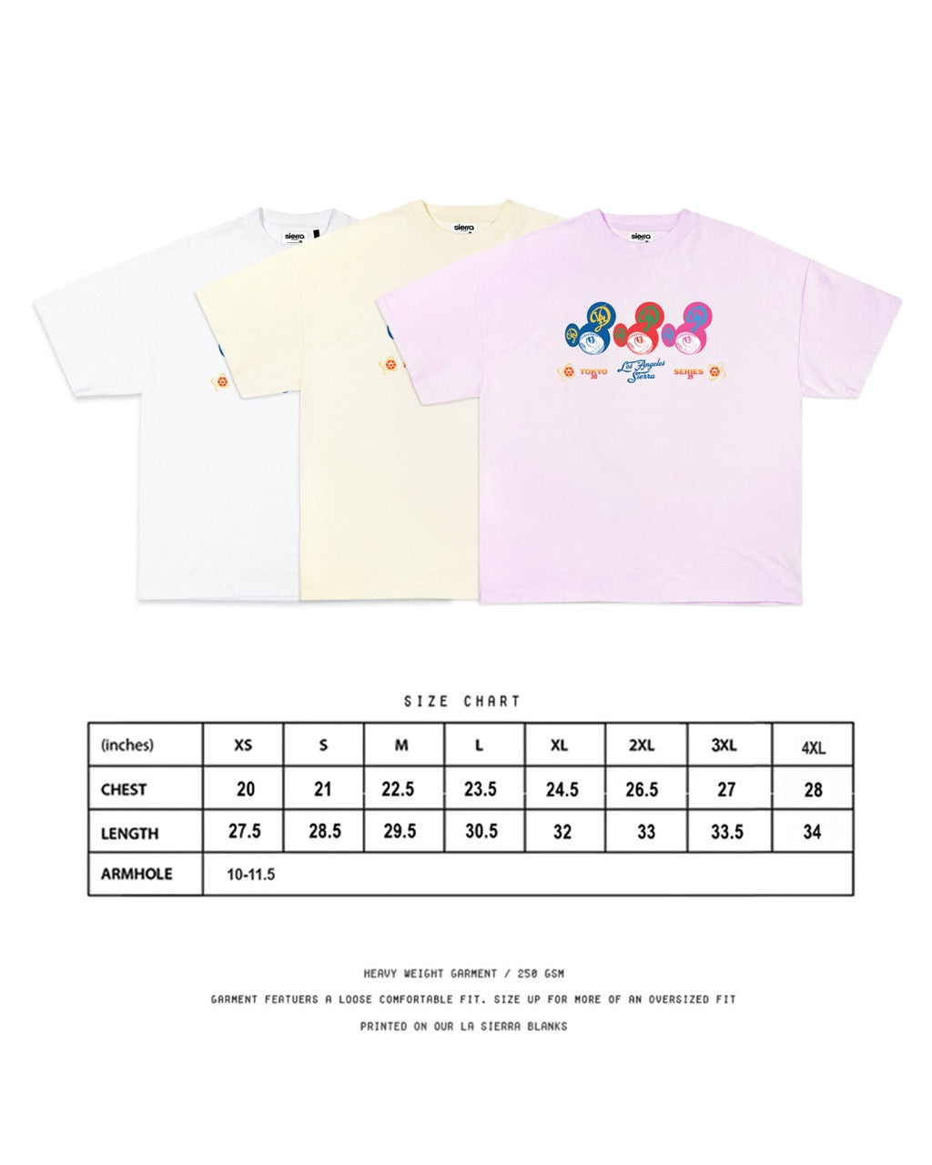 LA X TOKYO: CREAM TEE 🌼