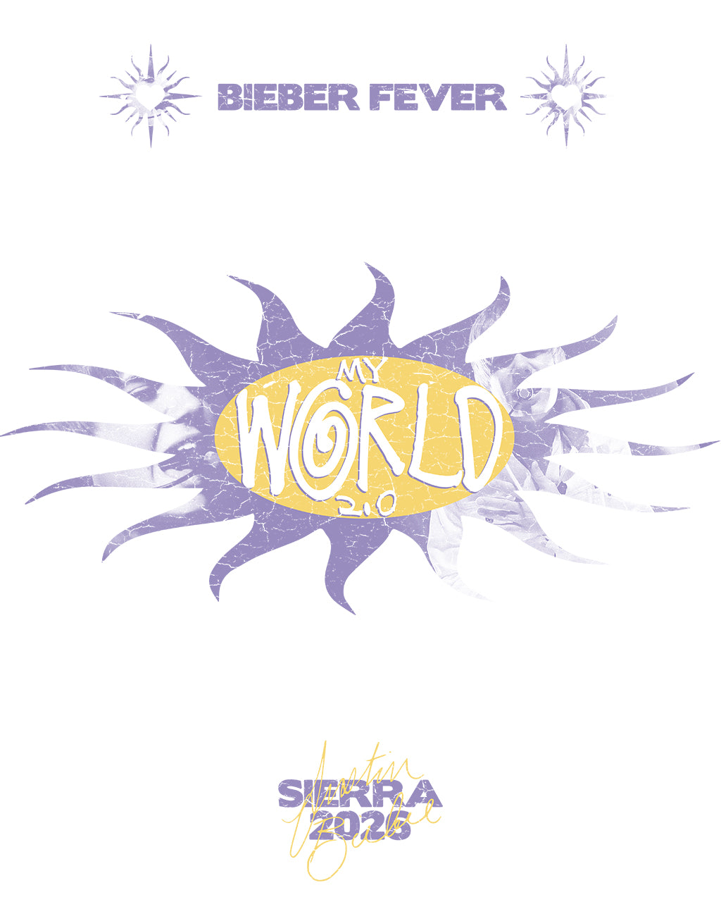 Bieber "My World 2.0" Orchid Tee