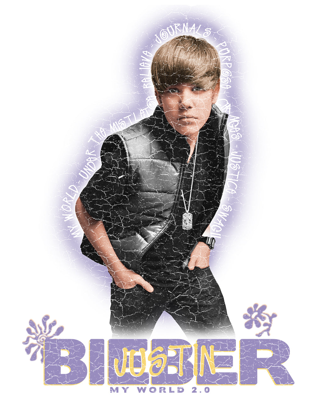 Bieber "My World 2.0" Vintage Tee