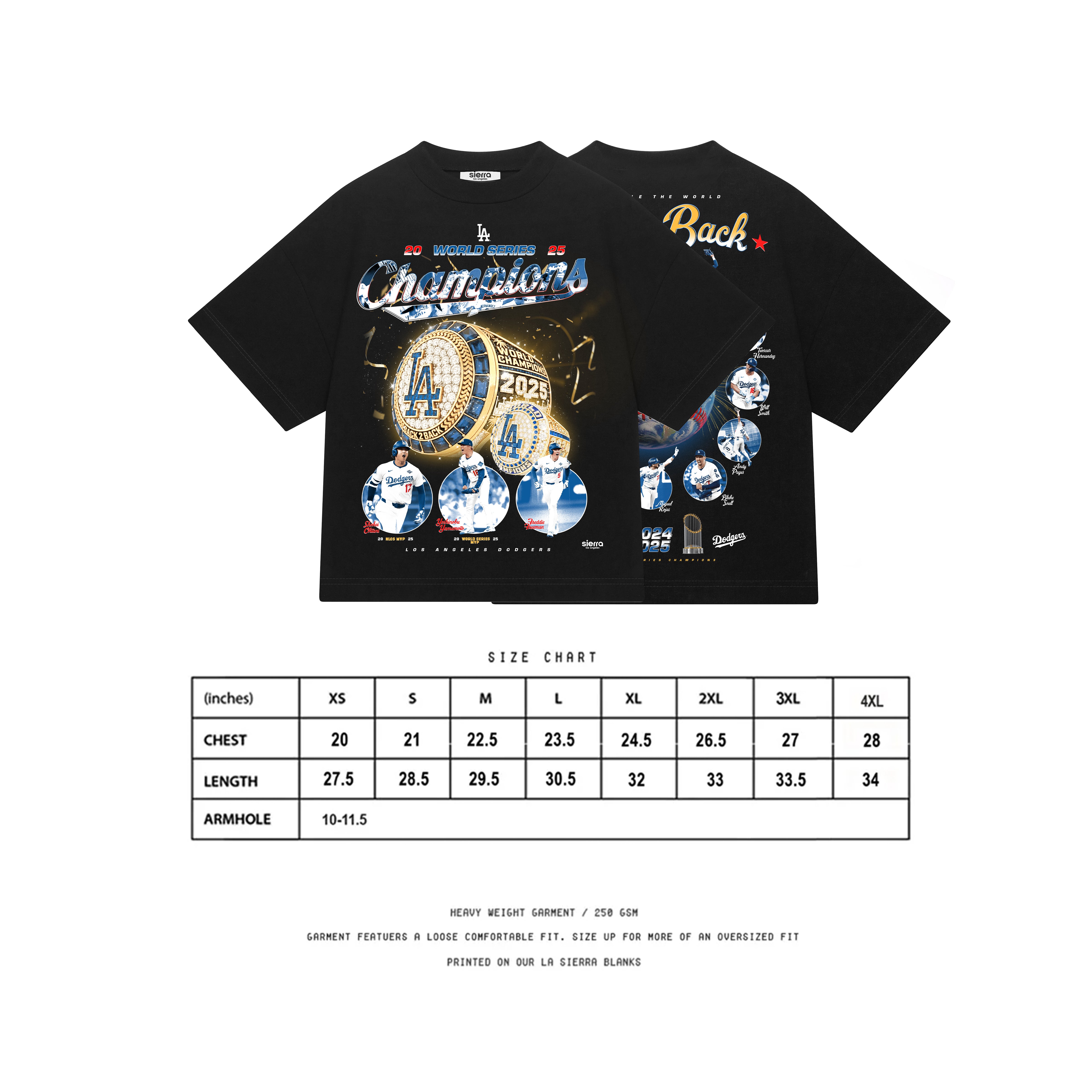 2025 LA WS CHAMPIONS TEE ⚾️💍