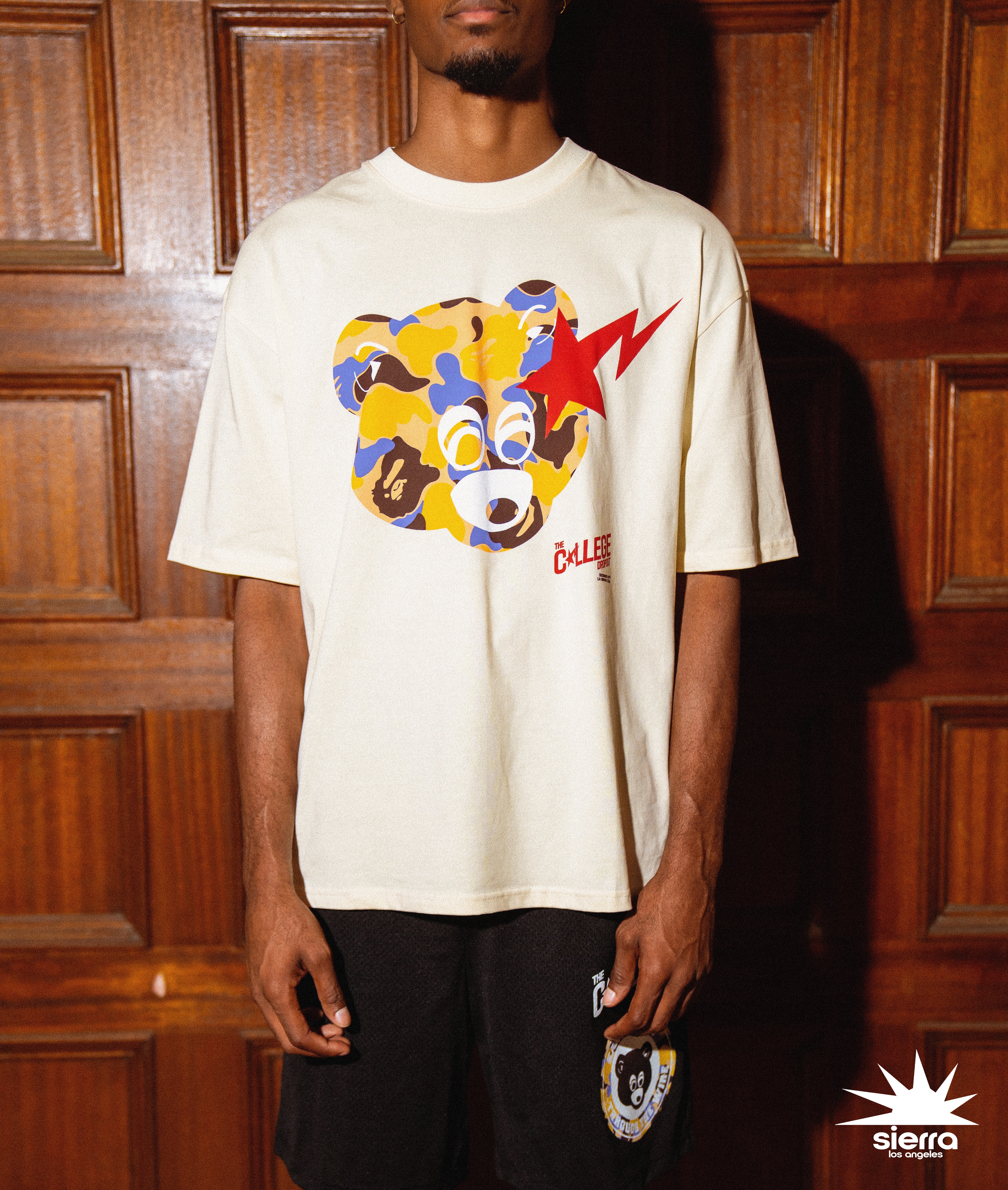 SIERRA-STA CREAM TEE 🎓⭐️