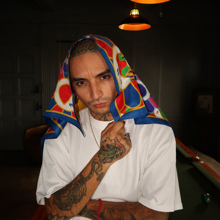 BLEED BLUE X TOKYO SILK BANDANA