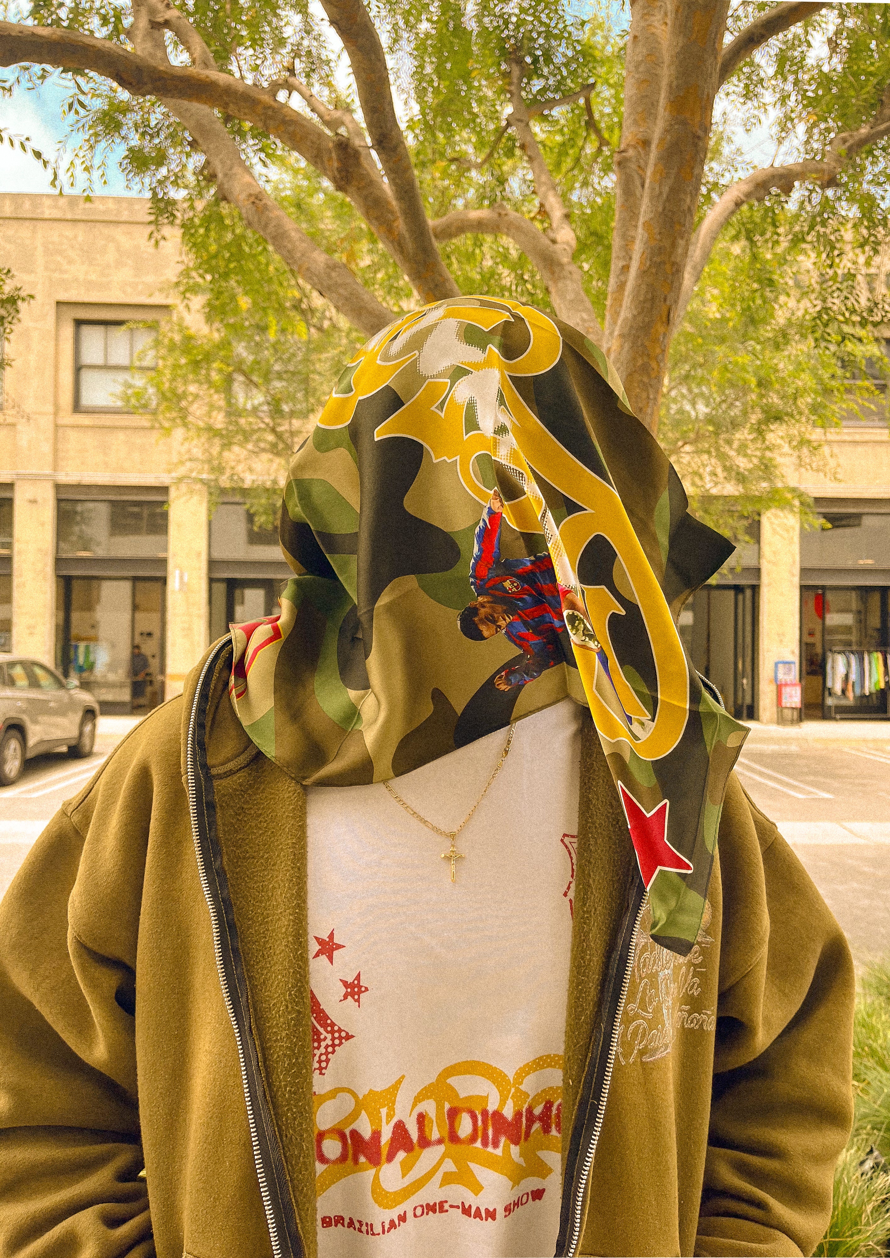 R-10 ARMY CAMO BANDANA