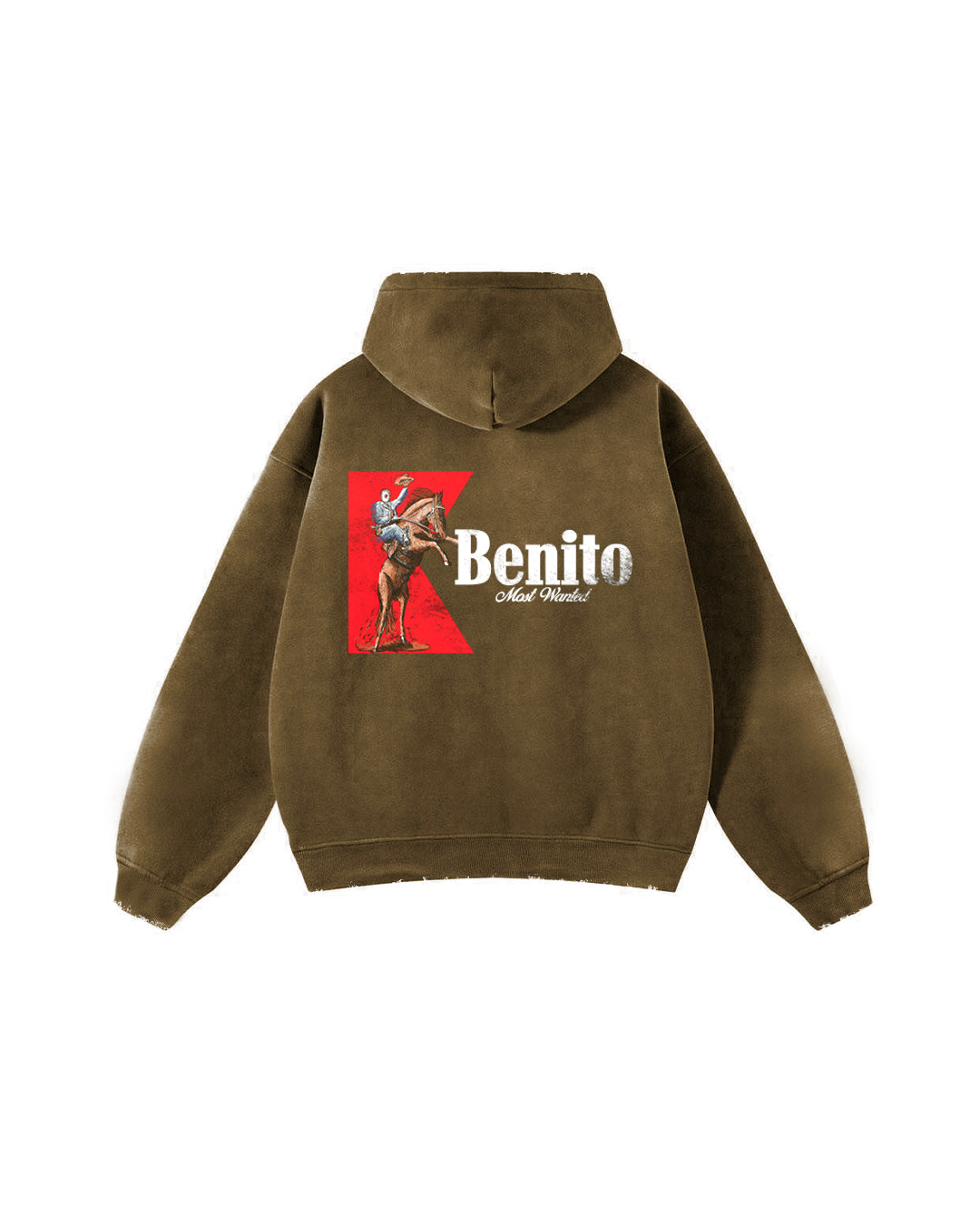 "Most Wanted" Desert Oasis Distressed Zip-Up