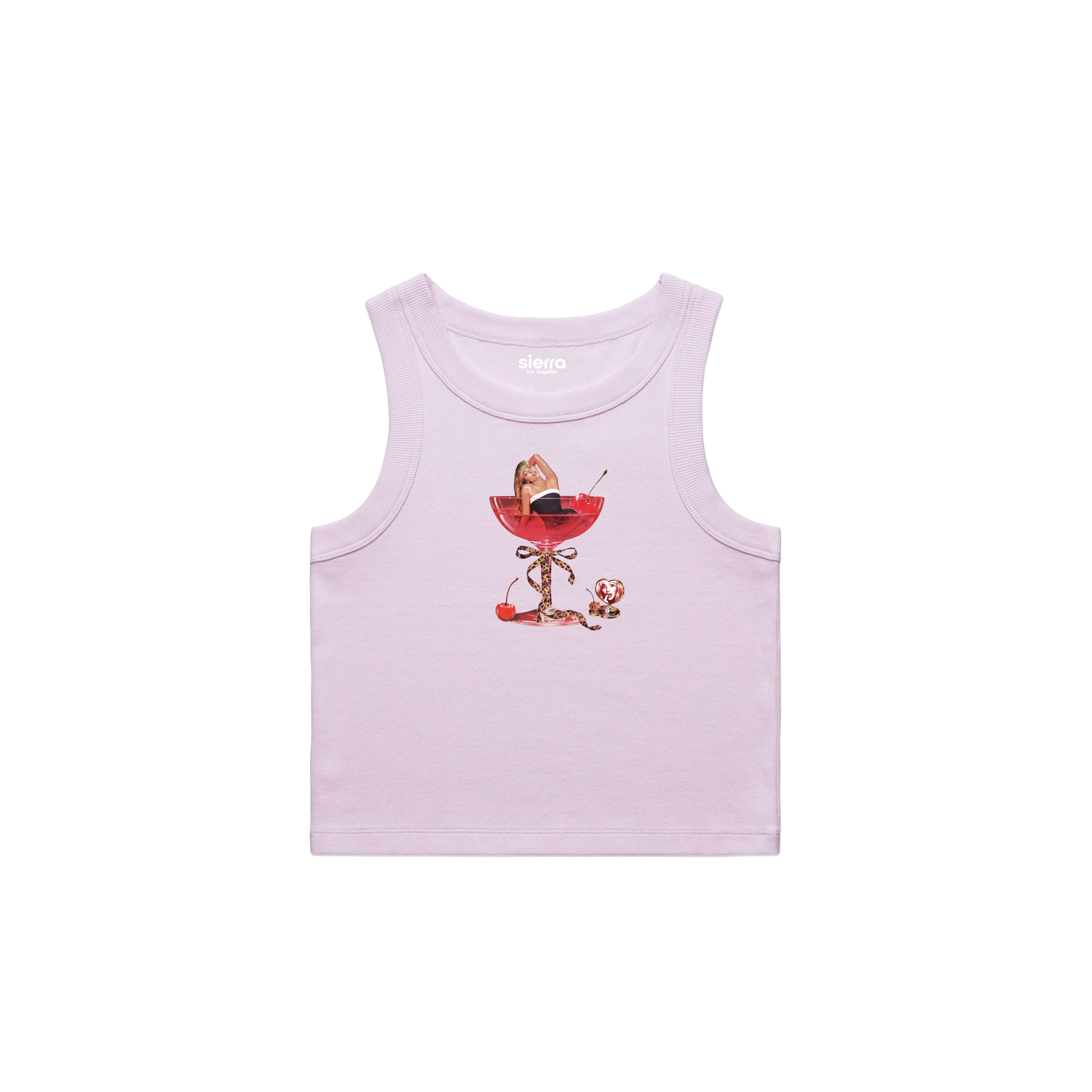 "Short n' Sweet" Orchid Tank 🌸