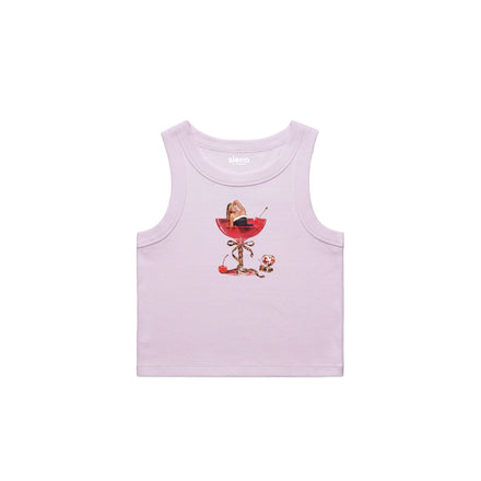 "Short n' Sweet" Orchid Tank 🌸