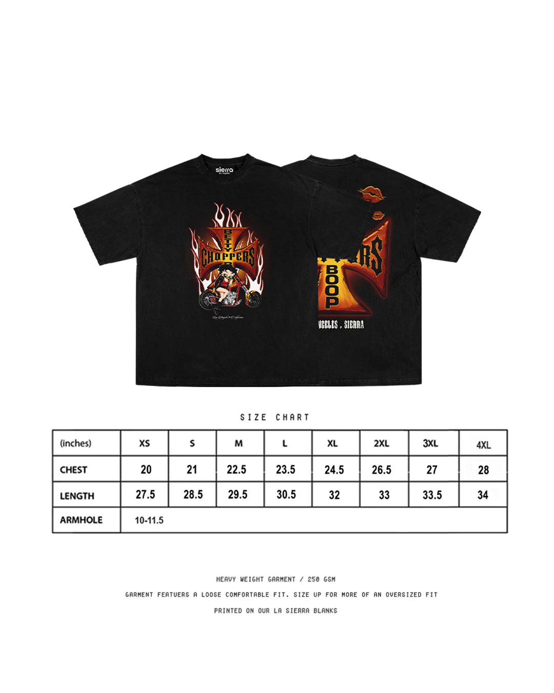 BETTY CHOPPERS TEE ⛓️