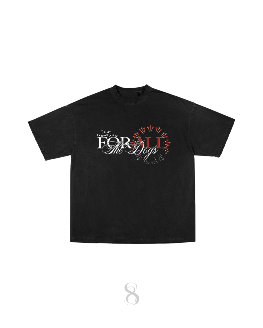 DRAKE "FOR ALL THE DOGS" TEE