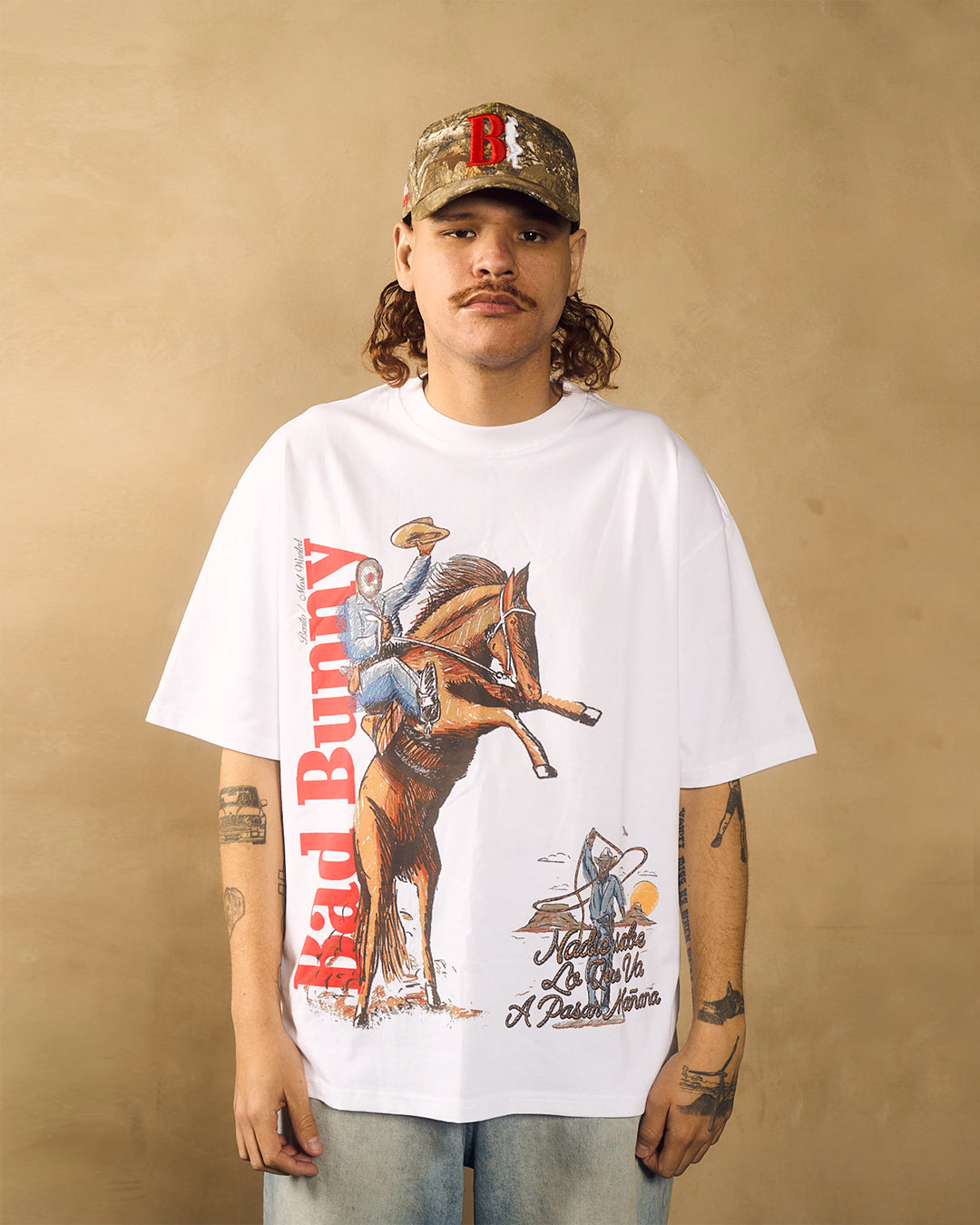 "Most Wanted" White Tee