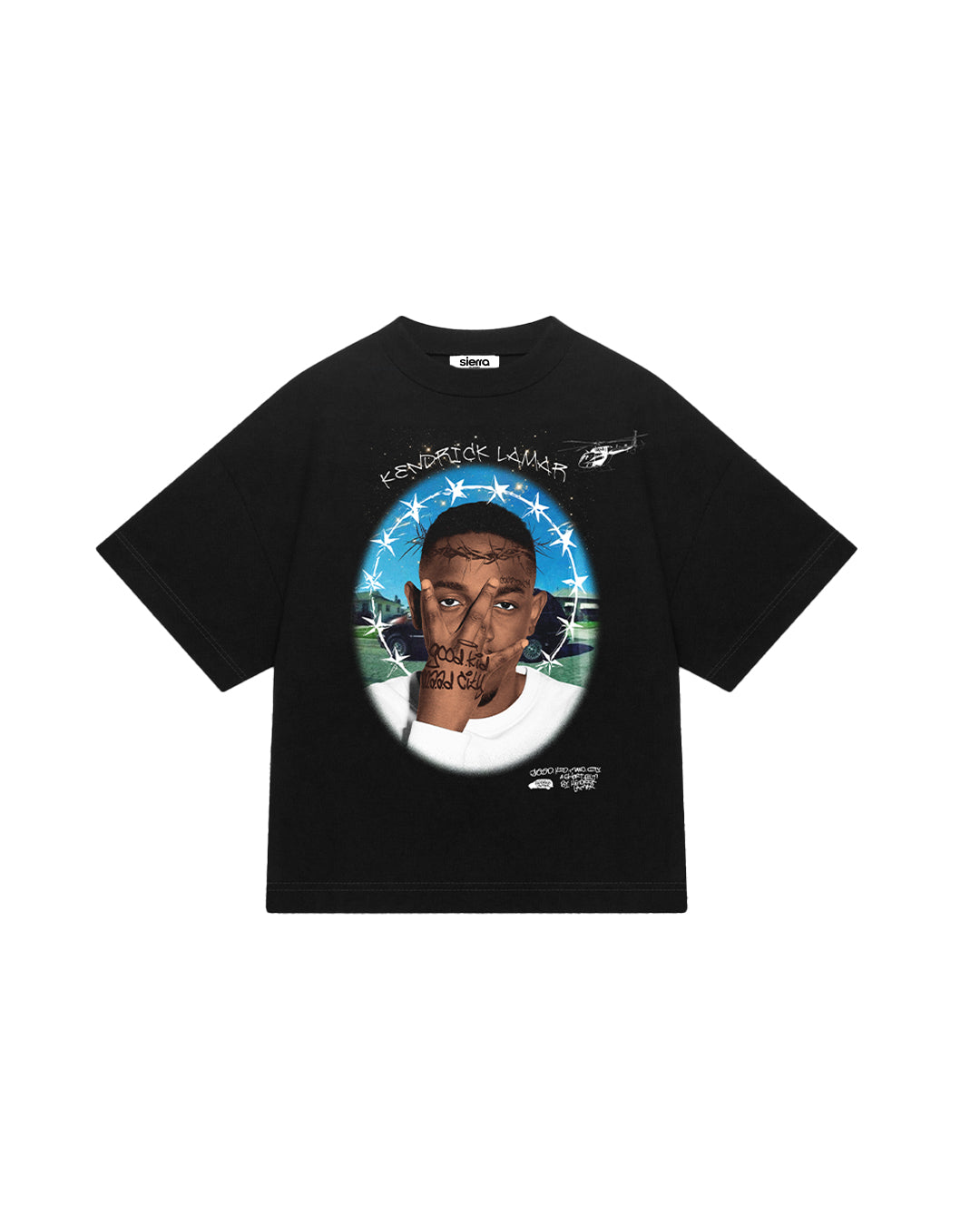 GOOD KID MAAD CITY VINTAGE BLACK TEE ♾️